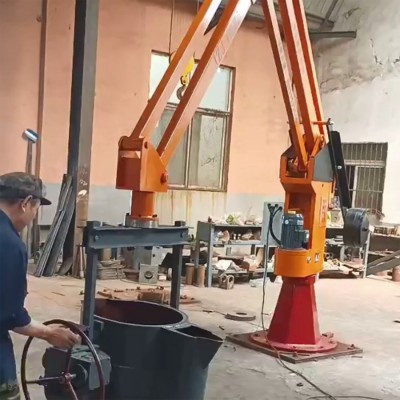 Hand-Wheel Casting Manipulator for Foundry Metal Döküm